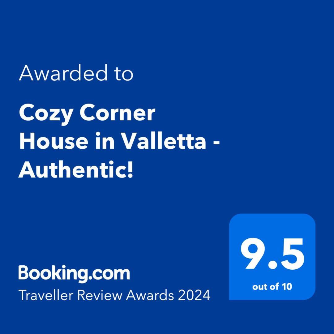 Cozy Corner House In Valletta - Authentic! 外观 照片